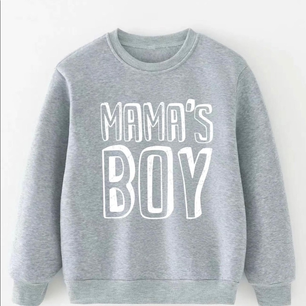 Boys sweatshirt crew neck